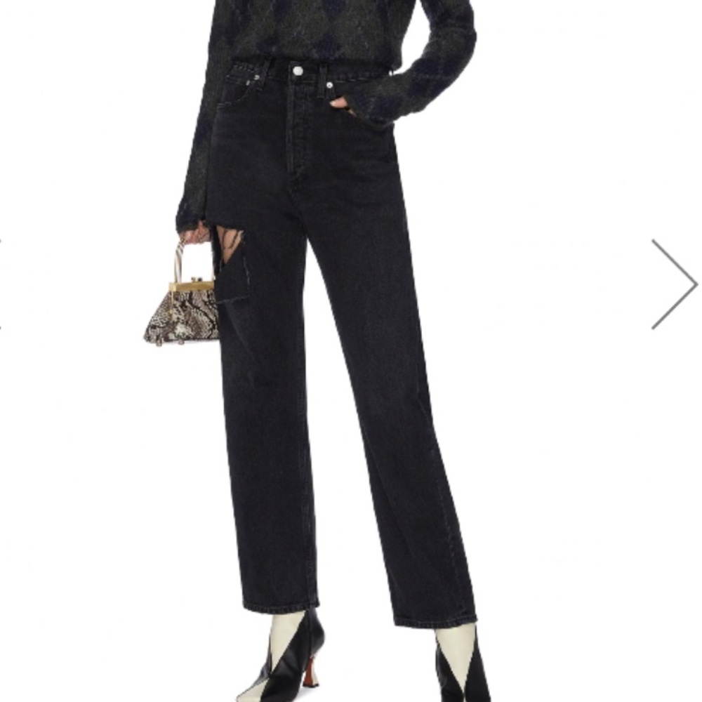 AGolde 90’s thigh rip Jeans 24